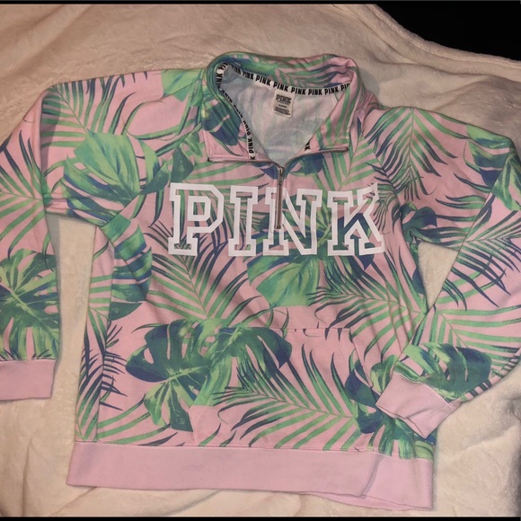 PINK Victoria's Secret Tops - ❌SOLD❌✨VS PINK QUARTER ZIP✨